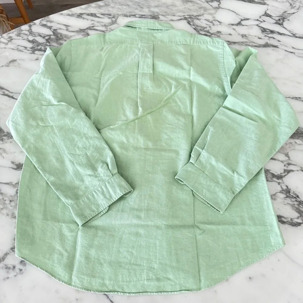Polo Ralph Lauren Cotton Green long‎ sleeve shirt, XXL